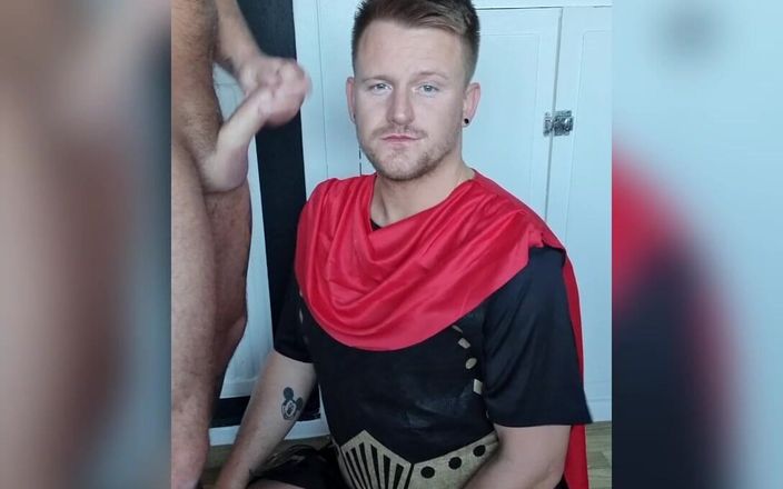 Gay naughty welsh: Gioco di ruolo dell'impero romano con il mio fratellastro