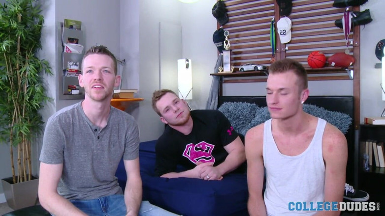 College Dudes: Owen และ Jacob เย็ด Taylor