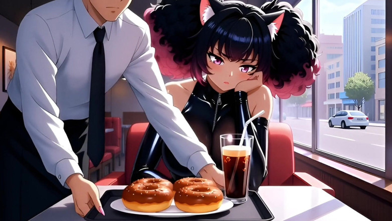 Octopussy Lovers Club: Hentai Poesjesmeisje Droomt Van Liefde En Vuile Seks. Cartoon Anime...