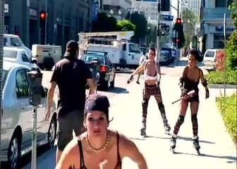 CBD Media: Young skaters got rough anal gangbanged by big dick men