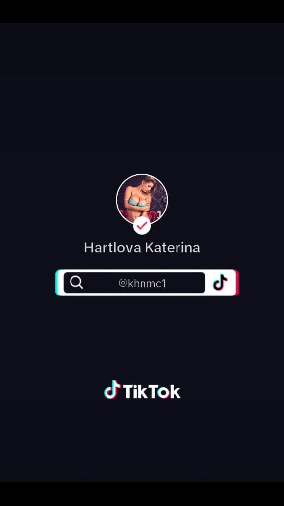 Katerina Hartlova: Chceš, abych použil filtry? Vypadám mnohem lépe
