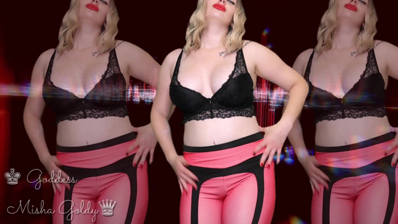 Goddess Misha Goldy: Lass uns sehen, ob du bereit bist, endlich einen echten...