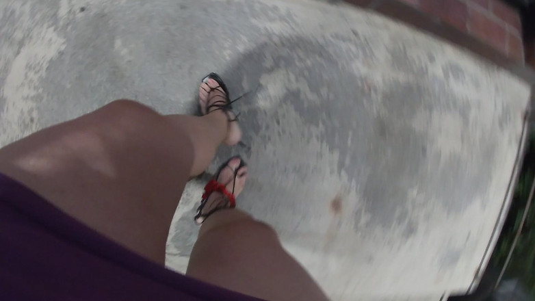 JonasBen: Outdoors Mature CD Going up and Down Stairs Solo Video