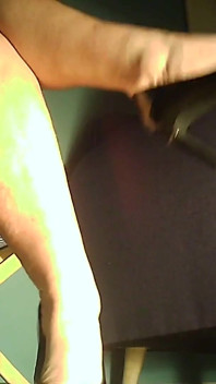 MILF Sitting and Relaxing Ignoring Me Looking at Her Legs.