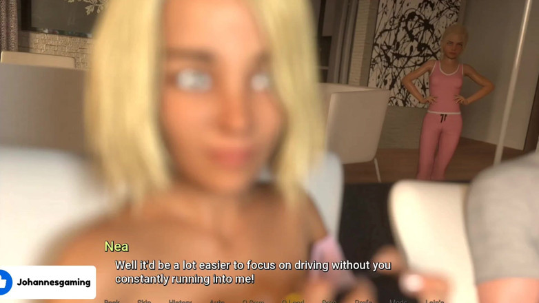 Snip Gameplay: Apartment69はホットな小柄な18歳の女性からフェラチオを受けました