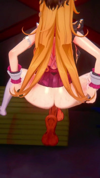 Genshin Impact - Escoffier bị nhiều người đàn ông đập tập thể - 3d Hentai Animation