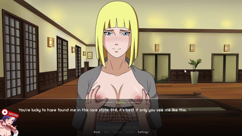 Hinata Queen: Samui, tetek terbesar Naruto hanya untuk saya. ep 3