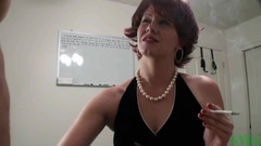 Wicked Smoking Stepmothers: Stepmom Loves to Control Her Stepson