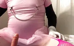 Un cerdo mariquita jugando a juegos de cerdo mariquita