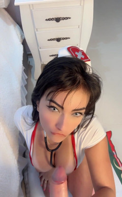 Emanuelly Raquel: Sexy kouření sestřičky