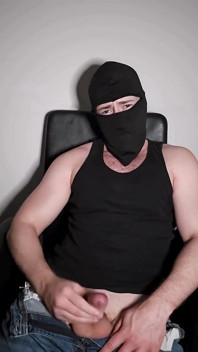 Phantomgentx - Jeans bult in wit Calvin Klein - Spierpapa spuit Dick