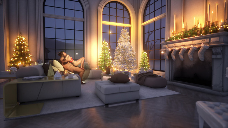 PixelAftDark: Juegos De Renos - El Regalo Del Anal