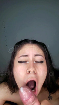 Dherlydoll Gets All the Cum Out of My Cock