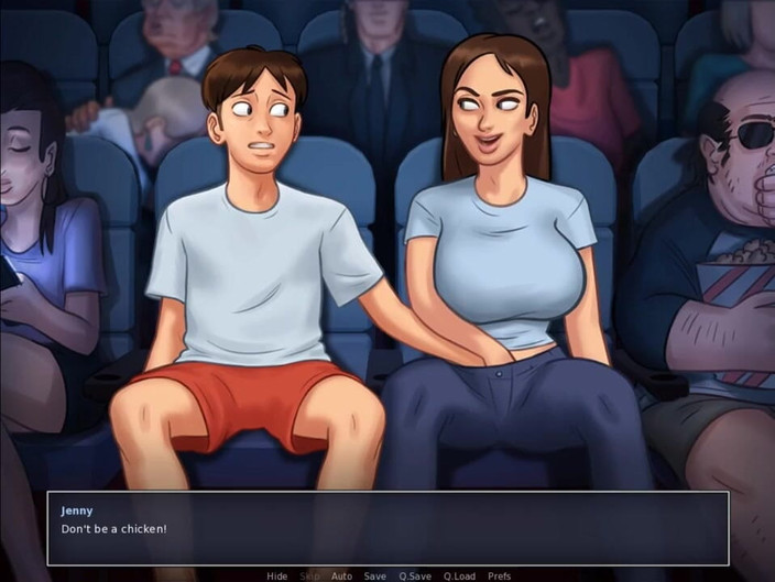 Miss Kitty 2K: Summertimesaga Midnight Ride s Babe- (Jenny's Route)část 93