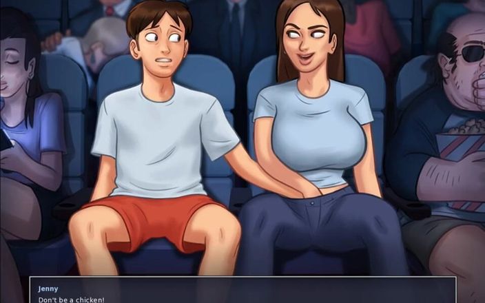 Miss Kitty 2K: Summertimesaga Midnight Ride with Babe- (Jenny's Route) część 93