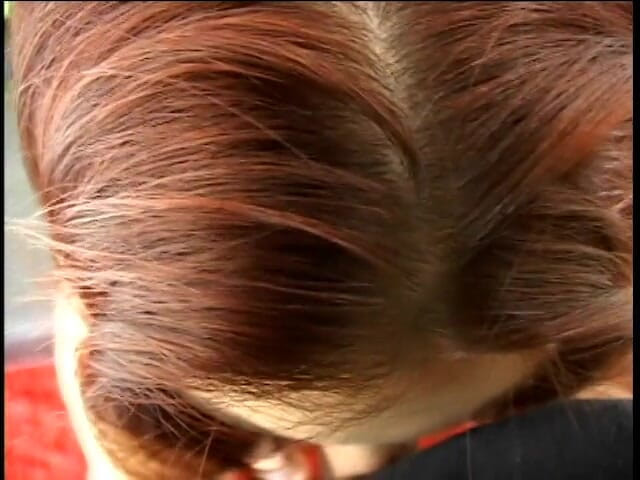 Redhead Beauties: Deepthroating redhead