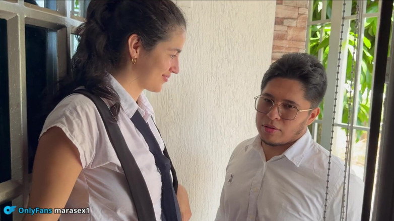 MaRaSexx: Nóng Latina Ngạc Nhiên Fucked Và Rời Đi