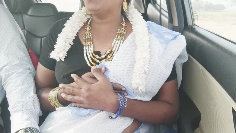 Telugu honey lips: E -2, videoclip complet, sex în mașină, discuții murdare telugu, gospodină indiană...