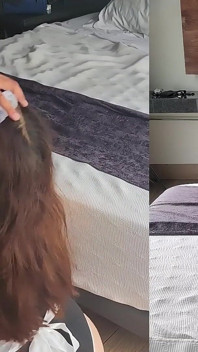 Ponížená děvka prosí o potěšení pod kontrolou jejího pána