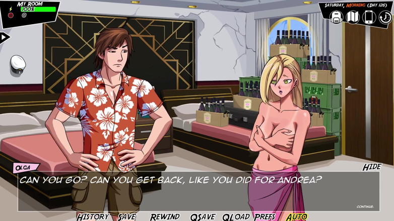 Joystick Cinema: Paradise Lust [Médias flexibles] - (partie 25) - Une banderole a soif