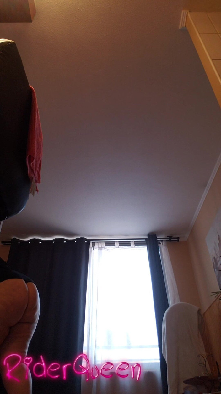 Riderqueen BBW Step Mom Latina Ebony: Vertikální kuchyňská macecha