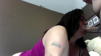 SexyNEBBW: Sexy BBW very creamy pussy and blowjob facial