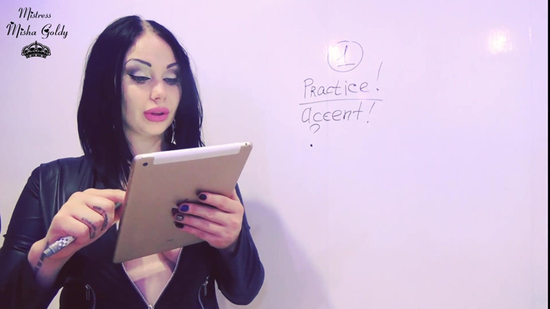 Goddess Misha Goldy: Dicas para passar como dominadora feminina! Lições para uma maricas -...