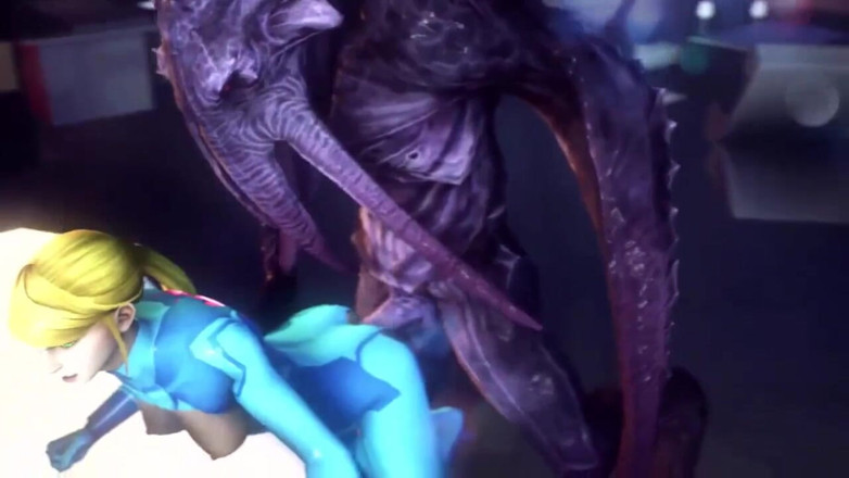 Velvixian 3D: Неожиданный секс Samus Aran