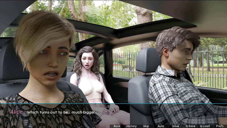 Visual Novels: 여름 향기 17부(배다른여동생 루트)