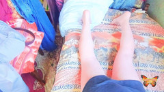 Kitty_Cross: Очаровательный фембой развлекается с пушистыми аксессуарами