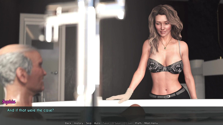 Porngame201: 妻と継母アワムメインエディション19a古い紳士を洗う