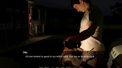 Visual Novels: Криза середнього віку, частина 12 - трахаю незнайомця в спільному місці