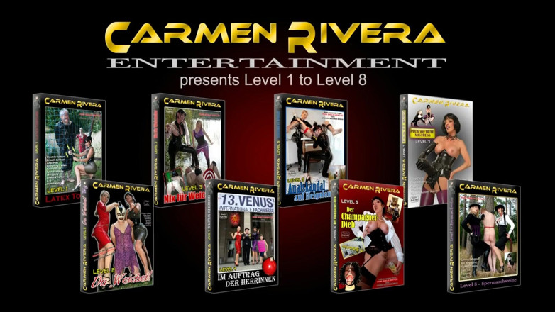 Carmen Rivera Entertainment: 两个漂亮的熟女和他们的奴隶玩得很开心