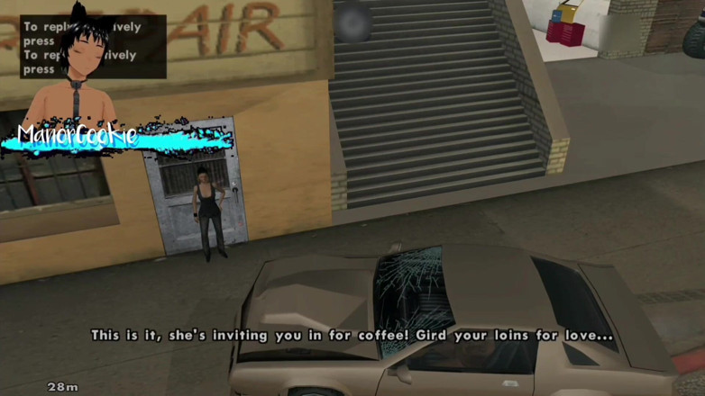 Manor Cookie: Gta San andreas 핫한 커피 모드 - Michelle과 외출하고 다른 자세로 섹스하는 Cj