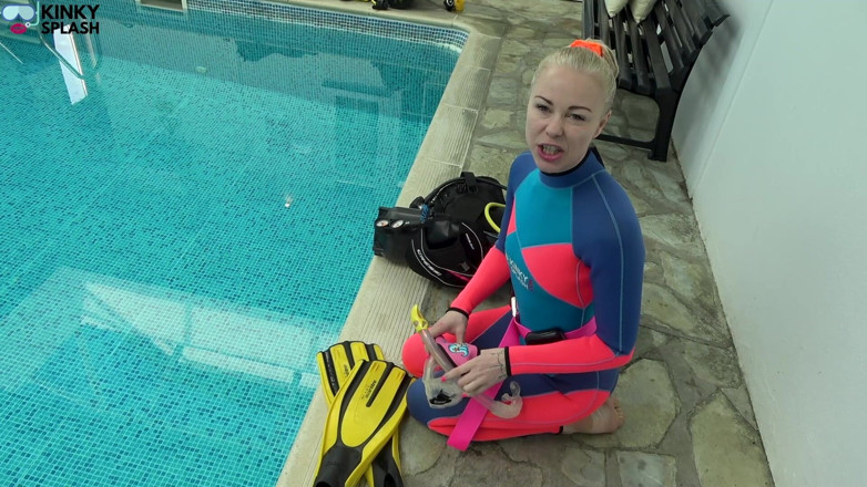 UKCuteGirl Lucy Lauren: Scuba Instructor Diver Training POV Pussy Fuck Seduction