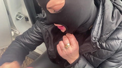 MilfyCalla: Milfycalla krijgt veel sperma op donsjassen en pufferjassen 3