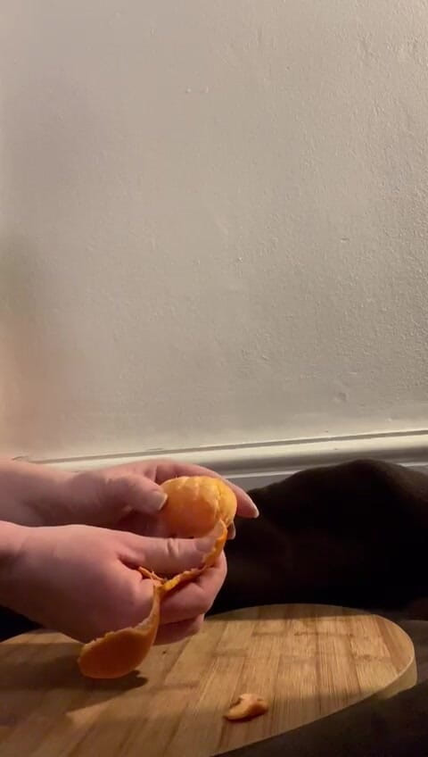 MeandMrs: Picioare goale Zdrobire și portocaliu