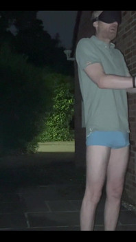 Restrained Him Outside Half Naked