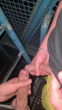 A fuck at the slide