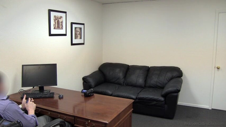 Backroom Casting Couch: Sarah (walkout)