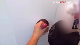 20-year-old Twink Serves Anonymous Tops at the Gloryhole - Bareback Action Included