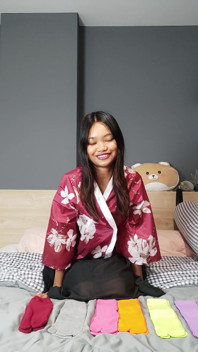 โชว์เท้าโชว์ถุงเท้าฟิชชิ่งใหม่ในญี่ปุ่น