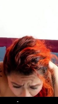 Gadis Rambut Berwarna-warni Membuat Tekak Dalam Besar P1