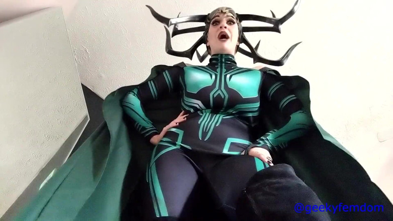 Geeky Femdom: Hela Dominant Zafer