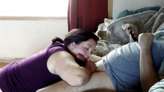 SexyNEBBW: Sexy bbw kouření před okny