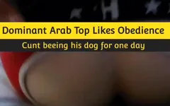 Arabiska Dom Top gillar lydnad