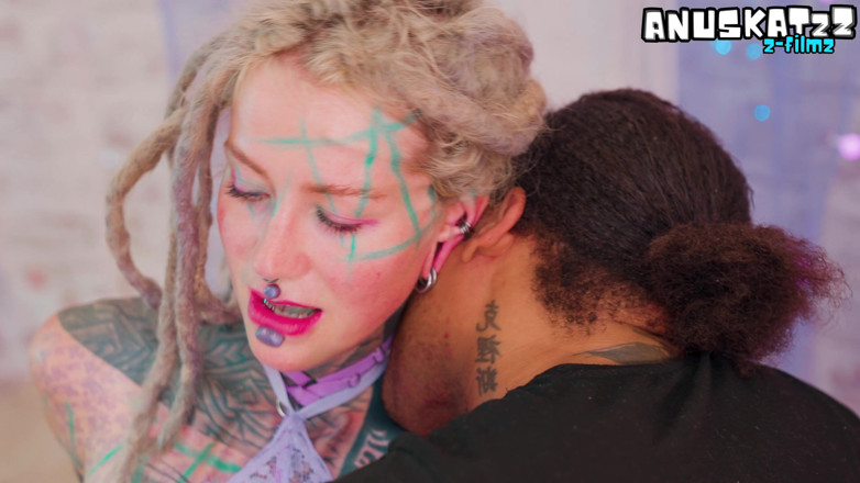 Anuskatzz: Tattooed Girl BBC Anal Fuck - Deepthroat, ATM Facial Cumshot