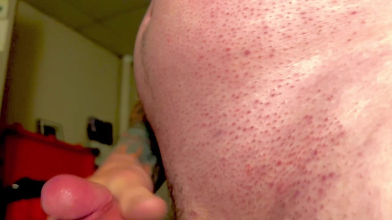 Tatted Daddy: Slow Motion Cumshot