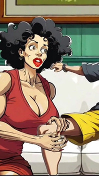 Slutty American MILF 3: All the Married Sluts Do It While the Husbands Are at Work Cartoon Animation