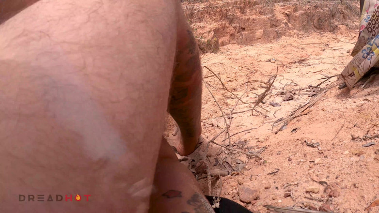 Dread Hot: Young couple fucking on a nudity beach